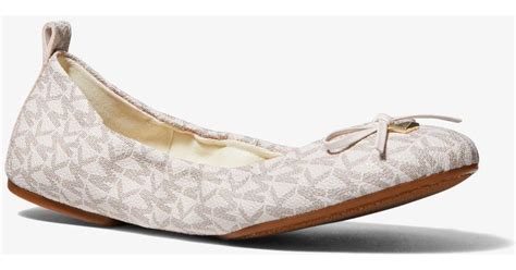 juliette flat michael kors|Michael Kors juliette ballet flat.